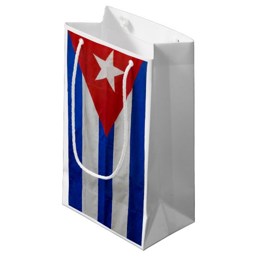 vlag Cuba Klein Cadeauzakje (Voorkant Gekanteld)