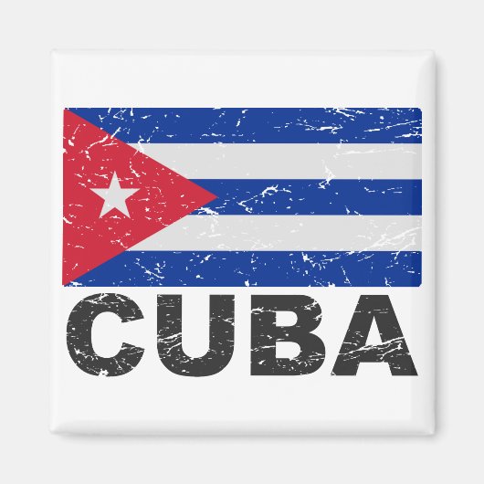 vlag Cuba Magneet (Voorkant)