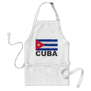 vlag Cuba Standaard Schort