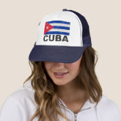  vlag Cuba Trucker Pet (In situ)