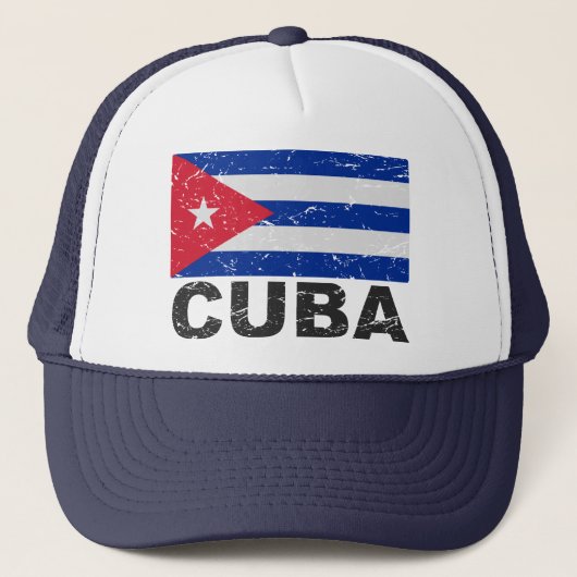  vlag Cuba Trucker Pet (Voorkant)