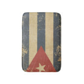 Vlag Cuban Aged Badmat (Voorkant Verticaal)