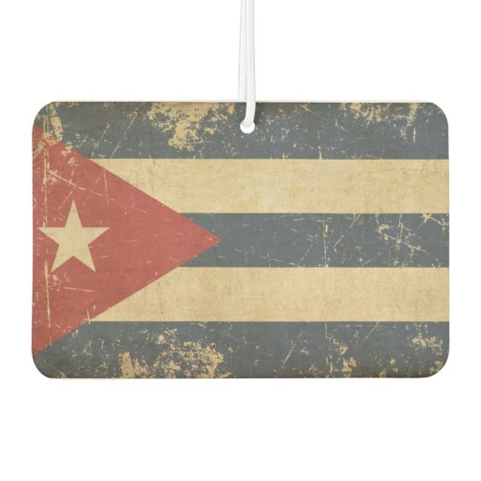 Vlag Cuban Aged Luchtverfrisser (Voorkant)