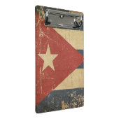 Vlag Cuban Aged Mini Klembord (Schuin)