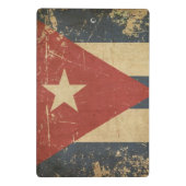 Vlag Cuban Aged Mini Klembord (Achterkant)