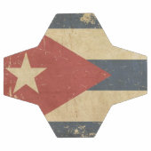 Vlag Cuban Aged Voetbal (Enkel)