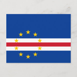 Vlag CV Kaapverdië Briefkaart