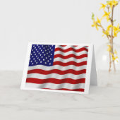 Vlag dag oude glorie kaart (Gele Bloem)