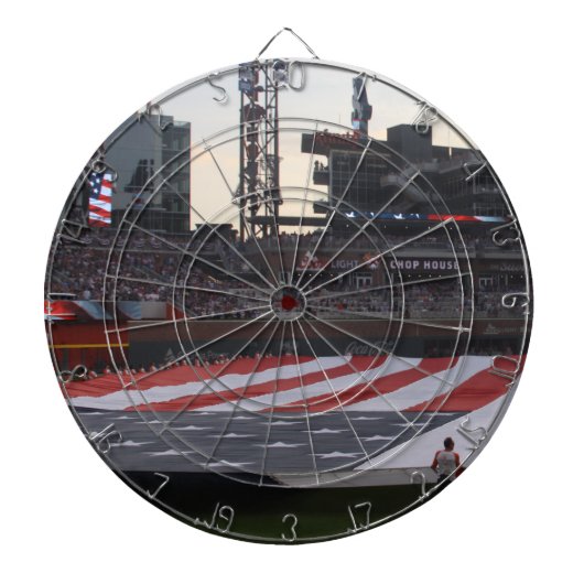 Vlag dartboard dartbord (Voorkant)