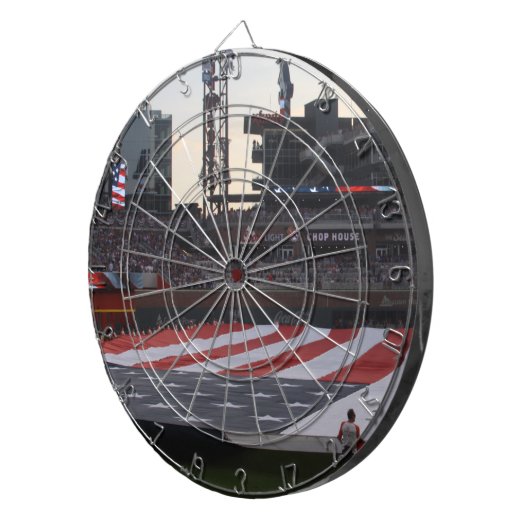 Vlag dartboard dartbord (Voorkant Rechts)