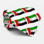 Vlag das Verenigde Arabische Emiraten (Opgerold)