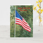 Vlag, de Gelukkige Verjaardag van de Dag van de Kaart (Gele Bloem)