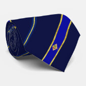 vlag Delaware stripes Stropdas (Opgerold)