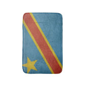 Vlag Democratische Republiek Congo Badmat (Voorkant Verticaal)