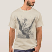 Vlag Demon Eagle Ride of Destiny T-shirt (Voorkant)