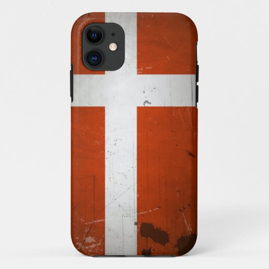 vlag Denemarken Case-Mate iPhone Case (Achterkant)