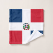 vlag Dominicaanse Republiek Bad Handdoek (Wasdoekje)