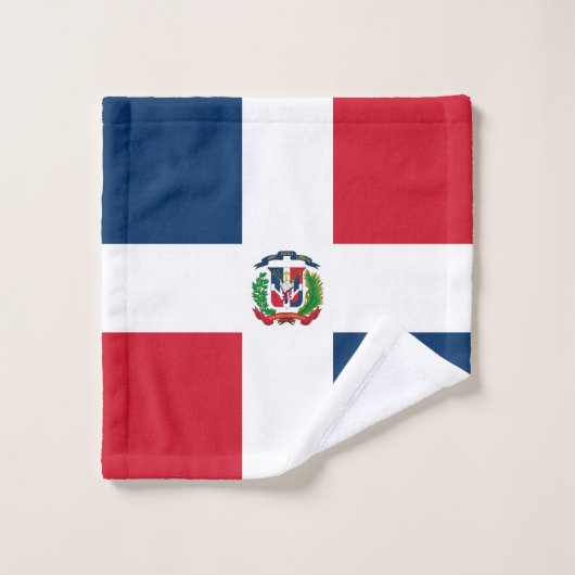vlag Dominicaanse Republiek Bad Handdoek (Wasdoekje)