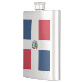 vlag Dominicaanse Republiek Flacon (Links)