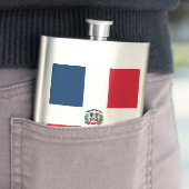 vlag Dominicaanse Republiek Flacon (Voorbeeld)