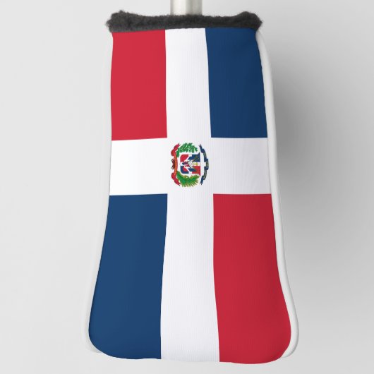 vlag Dominicaanse Republiek Golfheadcover (Draai 90)