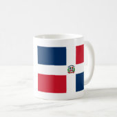 vlag Dominicaanse Republiek Koffiemok (Voorkant rechts)