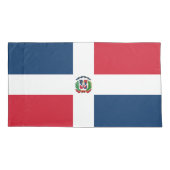 vlag Dominicaanse Republiek Kussensloop (Achterkant)