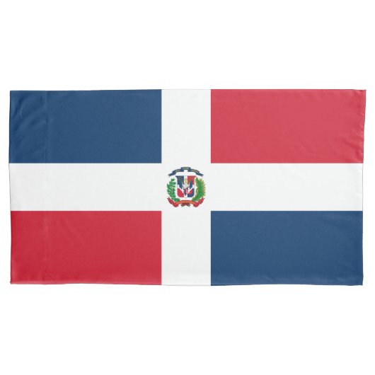 vlag Dominicaanse Republiek Kussensloop (Voorkant)
