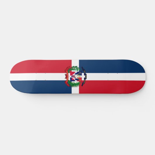 vlag Dominicaanse Republiek Persoonlijk Skateboard (Horizontaal)