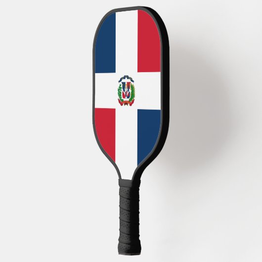 vlag Dominicaanse Republiek Pickleball Paddle (Links)