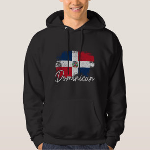 vlag Dominicaanse Republiek Ro Hoodie