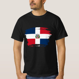 vlag Dominicaanse Republiek T-shirt