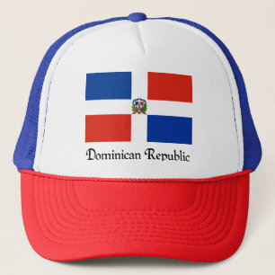 vlag Dominicaanse Republiek Trucker Pet