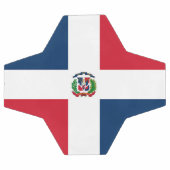 vlag Dominicaanse Republiek Voetbal (Enkel)