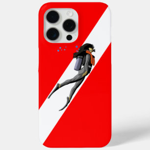 Vlag duiken en duiken iPhone 15 pro max hoesje