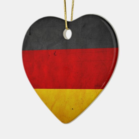  vlag Duitsland Keramisch Ornament (Links)