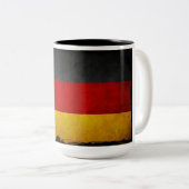  vlag Duitsland Tweekleurige Koffiemok (Voorkant rechts)