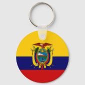 Vlag Ecuador President Sleutelhanger (Voorkant)