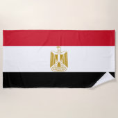 Vlag Egypte Strandlaken (Voorkant)