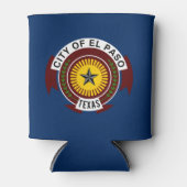 vlag El Paso (Texas) Blikjeskoeler (Voorkant)
