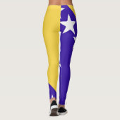 Vlag Emblem van Bosnië en Herzegovina Leggings (Achterkant)