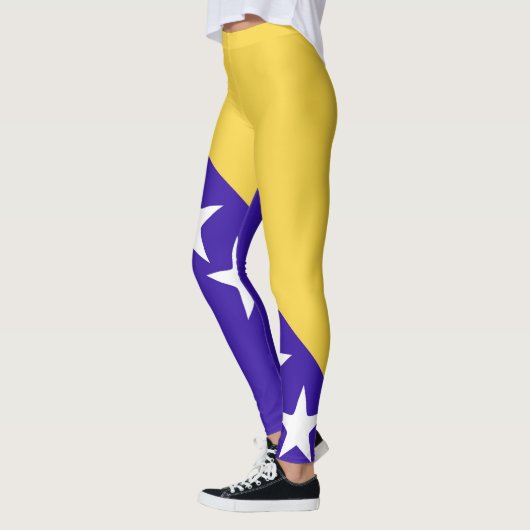 Vlag Emblem van Bosnië en Herzegovina Leggings (Links)