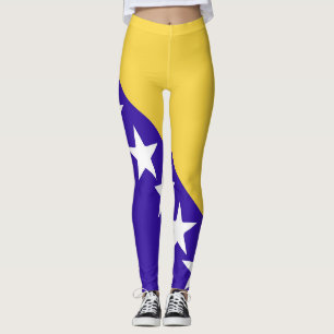 Vlag Emblem van Bosnië en Herzegovina Leggings