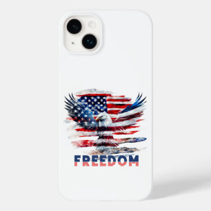 Vlag en adelaar van de Verenigde Staten.Vrijheid. Case-Mate iPhone 14 Plus Hoesje