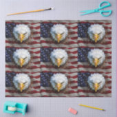 Vlag en Eagle Tissue voor Gift Wrap Tissuepapier (Craft)