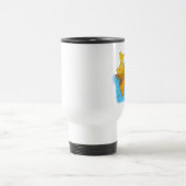 Vlag en kaart van India Reisbeker (Center)