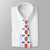 Vlag en rest van Finland Stropdas (Gebonden)