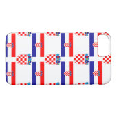 Vlag en rest van Kroatië Case-Mate iPhone Case (Achterkant (Horizontaal))