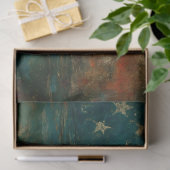 Vlag en Schedel in Water Decoupage Papier – Herden (Geschenk)