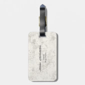 Vlag en symbolen van Japan ID153 Bagagelabel (Achterkant verticaal)